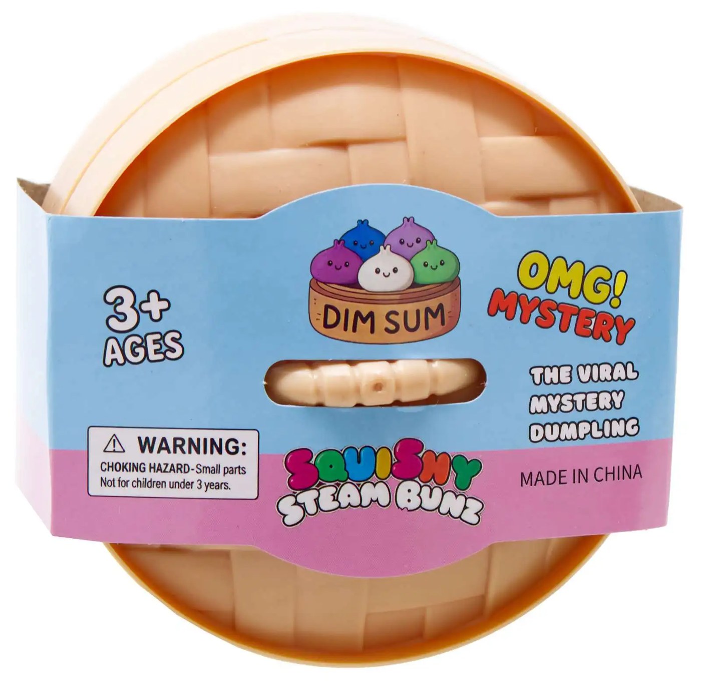 Mini Dim Sum Squishy Steam Bunz OMG Mystery steamer